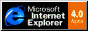 88x31 button: Platform IE4 0 1
