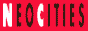 88x31 button: neocities geocities