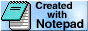 88x31 button: notepad