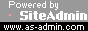 88x31 button: powered siteadmin 8aa