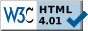 valid html401 blue
