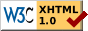 valid xhtml10