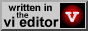 written in vi